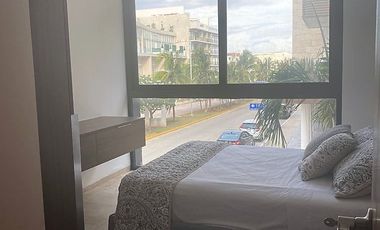 DEPARTAMENTO DE 3 RECAMARAS EN RENTA EN THE SHORE PLAYA DEL CARMEN