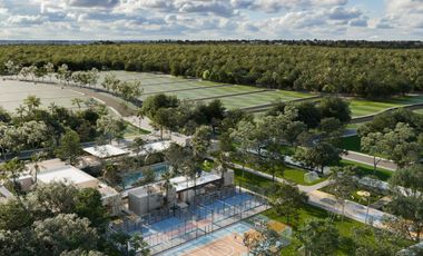 Lotes residenciales en comunidad cerrada con casa club y amenidades en Playa del Carmen