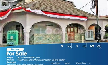 Rumah Tegal Parang Utara Mampang Prapatan, Jakarta Selatan