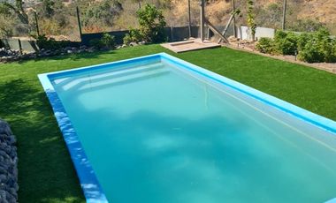 venta de parcela con casa en Oasis La campana Hijuelas