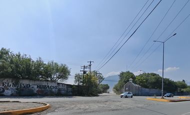 Terreno Industrial y/o de Servicios.  PLANO, Camino San Miguel, Escobedo N.L. a solo 1.4 Kilómetros de Libramiento Noreste (Arco Vial)