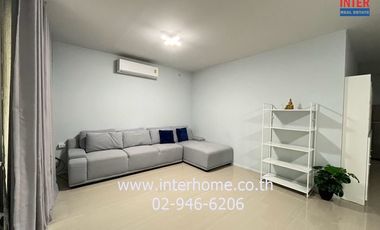 2-storey detached house, 50.3 sq.w., The Heritage Village (Khemis Village), Soi 3, near Phra That Phurithat, Bangkok-Chonburi parallel road, Bangna-Tr