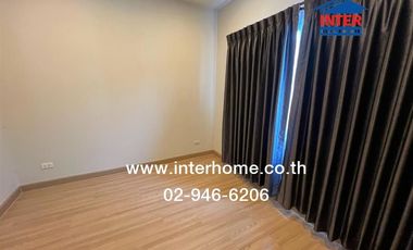 2-storey townhouse, 18.6 sq.w., Britannia Village, Wongwaen-Chatuchak, Soi Hathai Rat 55, Kanchanaphisek Road, Hathai Rat Road, Lam Luk Ka, Pathum Tha