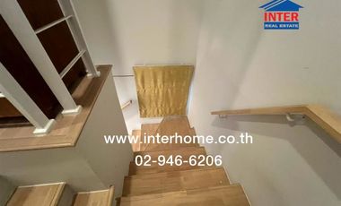 2-storey townhouse, 18.6 sq.w., Britannia Village, Wongwaen-Chatuchak, Soi Hathai Rat 55, Kanchanaphisek Road, Hathai Rat Road, Lam Luk Ka, Pathum Tha