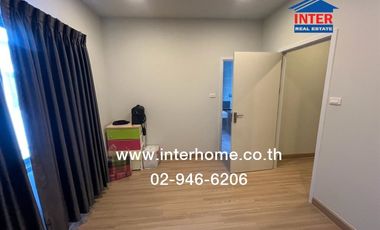 2-storey townhouse, 18.6 sq.w., Britannia Village, Wongwaen-Chatuchak, Soi Hathai Rat 55, Kanchanaphisek Road, Hathai Rat Road, Lam Luk Ka, Pathum Tha