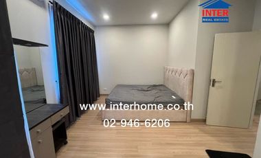2-storey townhouse, 18.6 sq.w., Britannia Village, Wongwaen-Chatuchak, Soi Hathai Rat 55, Kanchanaphisek Road, Hathai Rat Road, Lam Luk Ka, Pathum Tha