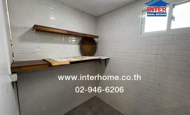 2-storey townhouse, 18.6 sq.w., Britannia Village, Wongwaen-Chatuchak, Soi Hathai Rat 55, Kanchanaphisek Road, Hathai Rat Road, Lam Luk Ka, Pathum Tha
