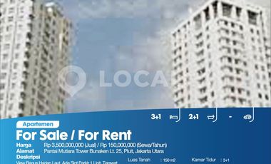 Apartemen Pantai Mutiara Tower Bunaken Lt. 25, Pluit, Jakarta Utara