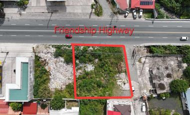 COMMERCIAL LOT FOR SALE ALONG FRIENDSHIP HIGHWAY, ANGELES CITY!