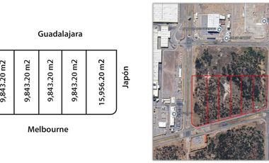 TERRENO INDUSTRIAL EN VENTA, CENTRO LOGISTICO JALISCO  ACATLÁN DE JUAREZ