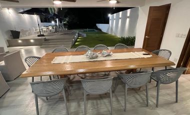 CASA AMUEBLADA EN RENTA, CHAPALA FRENTE A LA LAGUNA