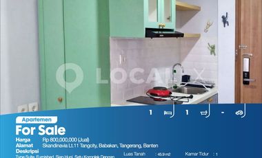 Apartemen Skandinavia Lt.11 Tangcity, Babakan, Tangerang, Banten