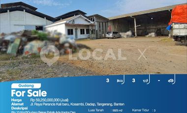 Gudang Jl. Raya Perancis Kali baru, Kosambi, Dadap, Tangerang, Banten