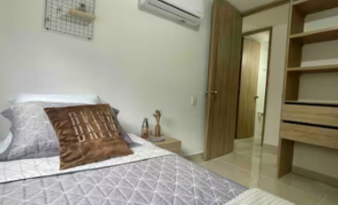 APARTAMENTO EN RENTA EN MIRAMAR, BARRANQUILLA AMOBLADO