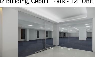 👑🔹FOR RENT AT THE 12TH FLOOR OFFICE SPACES AT i2 BUILDING, CEBU IT PARK