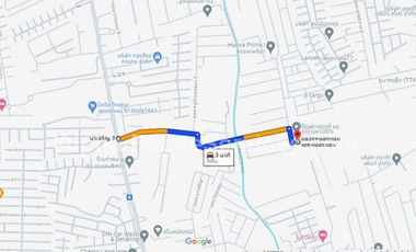 Empty land for sale, Soi Muban Sirikhet 1 : 0-2-22 rai, width 24 m., depth 37 m., beautiful plot, Near Macharoen Road 1 km.