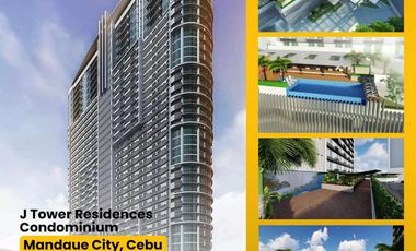 FOR ASSUME/SALE - STUDIO WITH SEAVIEW IN JTOWER CONDO RESIDENCES, JUST RIGHT AT THE BACK OF SM-JMALL, A.S FORTUNA MANDAUE CITY CEBU.