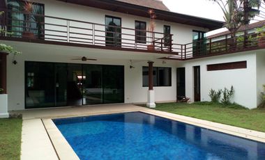 FOR LEASE: House with Pool in Ayala Alabang Village