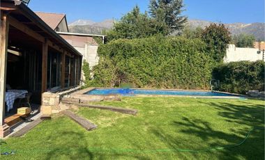 En Arriendo Casa Mediterranea en Alto Macul