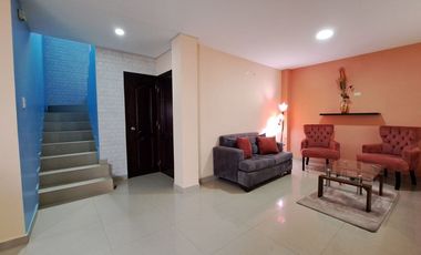 casa amoblada de venta en manta condominio privado