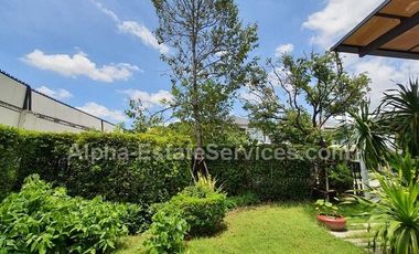 Detached house 2 storey, good location, Manthana On Nut-Wongwaen 5, beautiful and complete in one place