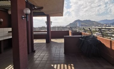 Lindo depto 2 D, 2b, c. americana, terraza, amoblado Metro Sta Isabel