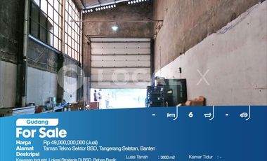 Gudang Taman Tekno Sektor BSD, Tangerang Selatan, Banten
