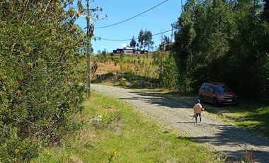 Se vende parcela con Rol, 5000 m2, santa Elvira, a 25 min de  Valdivia
