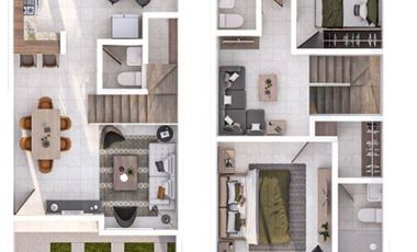 CASA EN VENTA MODELO CEIBA EN PARQUES DEL BOSQUE