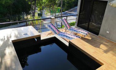 Casa Amueblada en Renta – Aldea HAA, Puerto Morelos 🌴