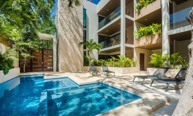 Último depa de remate, 2 recámaras y 134 m2 en Aldea Tulum