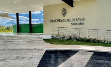 Venta de terreno en fraccionamiento en Mérida con amenidades y financiamiento