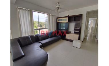 Alquiler De Departamento Amoblado En Exclusivo Condominio // ID: 1133356