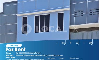 Gudang Kawasan Pergudangan Karawaci Curug, Tangerang, Banten