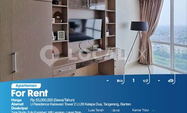 Apartemen U Residence Karawaci Tower 2 Lt.28 Kelapa Dua, Tangerang, Banten