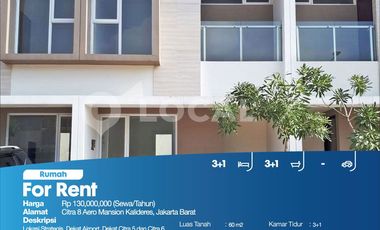 Rumah Citra 8 Aero Mansion Kalideres, Jakarta Barat