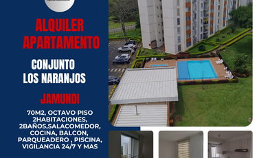 Apartamento en arriendo Conjunto Campestre los Naranjos (Jamundi).