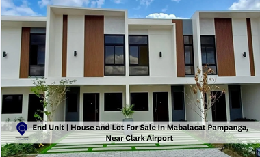 End Unit | House and Lot For Sale In Mabalacat Pampanga, Near Clark Airport