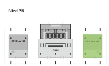 Venta de Local Comercial/Oficina en Torre Albia – Zona Santa María, Monterrey, NL