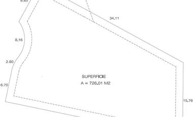 Terreno en Venta en Fraccionamiento Zona Zavaleta