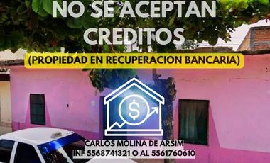 JCM Venta de Casa en Recuperación Bancaria en Calle Quinta Pte. 48, Santo Domingo, 30400 Cintalapa de Figueroa, Chis.