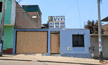 OPORTUNIDAD DE INVERSIÓN! VENTA DE CASA COMO TERRENO EN SAN JUAN DE MIRAFLORES