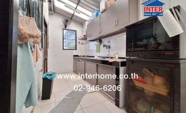 2-storey townhouse, 24.3 sq m., Pleno Village, Bang Yai, Song Phi Nong Alley, Kanchanaphisek Road, Khlong Thanon Road, Bang Yai, Nonthaburi