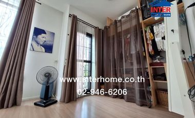 2-storey townhouse, 24.3 sq m., Pleno Village, Bang Yai, Song Phi Nong Alley, Kanchanaphisek Road, Khlong Thanon Road, Bang Yai, Nonthaburi