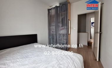 2-storey townhouse, 24.3 sq m., Pleno Village, Bang Yai, Song Phi Nong Alley, Kanchanaphisek Road, Khlong Thanon Road, Bang Yai, Nonthaburi