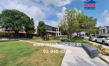 2-storey townhouse, 24.3 sq m., Pleno Village, Bang Yai, Song Phi Nong Alley, Kanchanaphisek Road, Khlong Thanon Road, Bang Yai, Nonthaburi