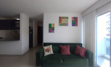 Apartamento amoblado en arriendo en Villa Santos.