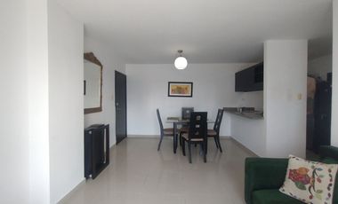 Apartamento amoblado en arriendo en Villa Santos.