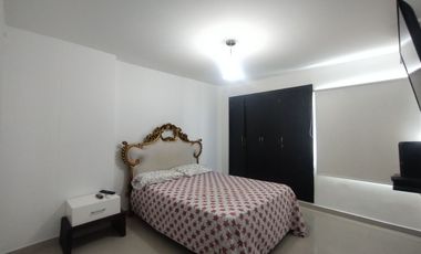 Apartamento amoblado en arriendo en Villa Santos.