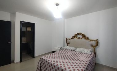 Apartamento amoblado en arriendo en Villa Santos.